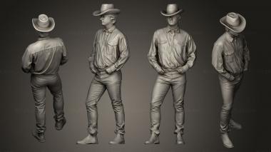 Figurines of people Will 3d model